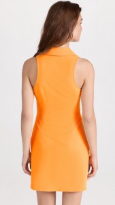 Sexy Deep V-neck Slit Sleeveless Mini Dress