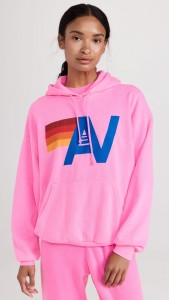 Casual Hooded Sweatshirt Letter Print Sporty Sweatshirt