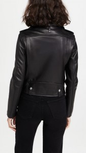 Jacket Manufacturer Leather Long Sleeve Lapel Short Jacket