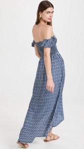 Causal Dress Off Shoulder Plaid Wrinkle Halter Maxi Dress