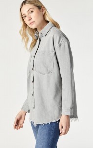 Oversized Denim Shirt