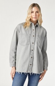 Oversized Denim Shirt