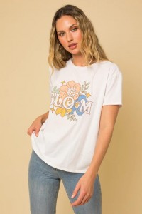 PRINT TEE – WHITE