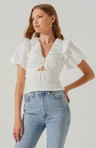 PUFF SLEEVE TOP